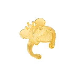 순금 러브마우스 돌반지 3.75g